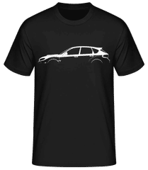 'Subaru Impreza WRX STI GR' Silhouette · Männer Basic T-Shirt