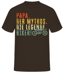 Papa Legende Biker · Männer Basic T-Shirt