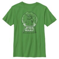 Star Wars - The Mandalorian - The Child Shake It Up - Navidad - Niños Camiseta - Verde irlandés - delante