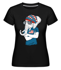 Éléphant De Hipster ·  T-shirt Shirtinator femme