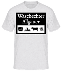 Waschechter Allgaeuer · Männer Basic T-Shirt