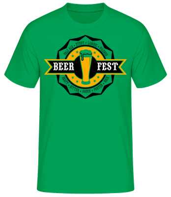 Beer Fest - Men's B&C T-Shirt - Kelly green - Front