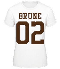 Brune 02 · T-shirt standard Femme