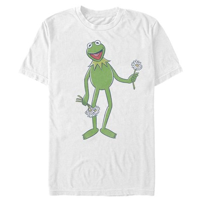 Disney Classics - Muppet Show - Kermit Big - Homme T-shirt - Blanc - Devant