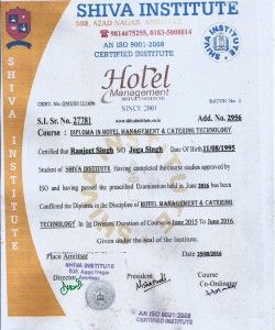 2956 Hotel Man Ranjeet Singh