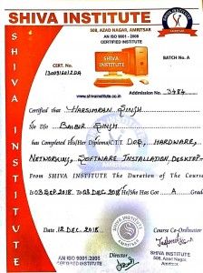 3484 Harsimran Singh