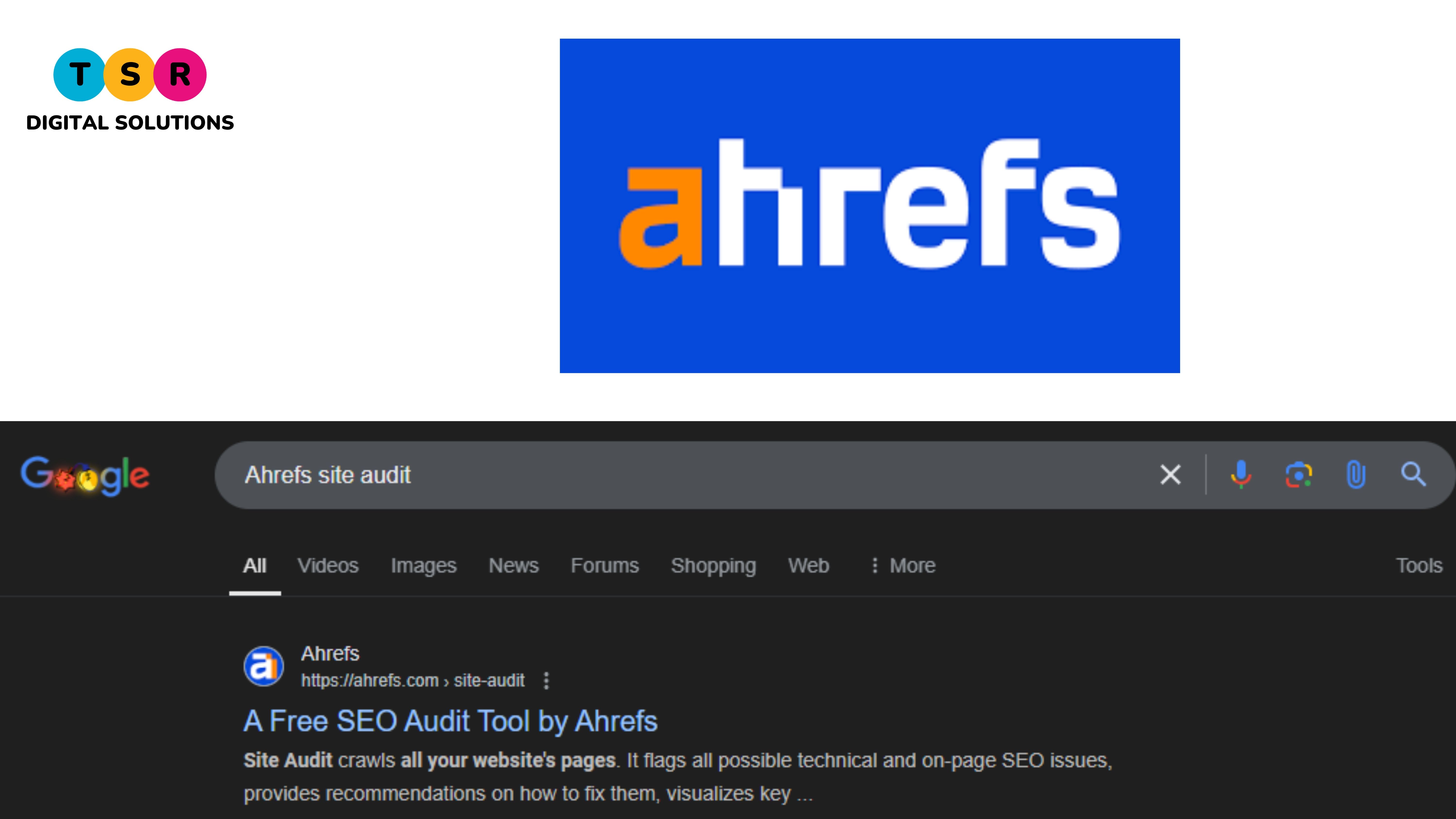 Ahrefs Site Audit