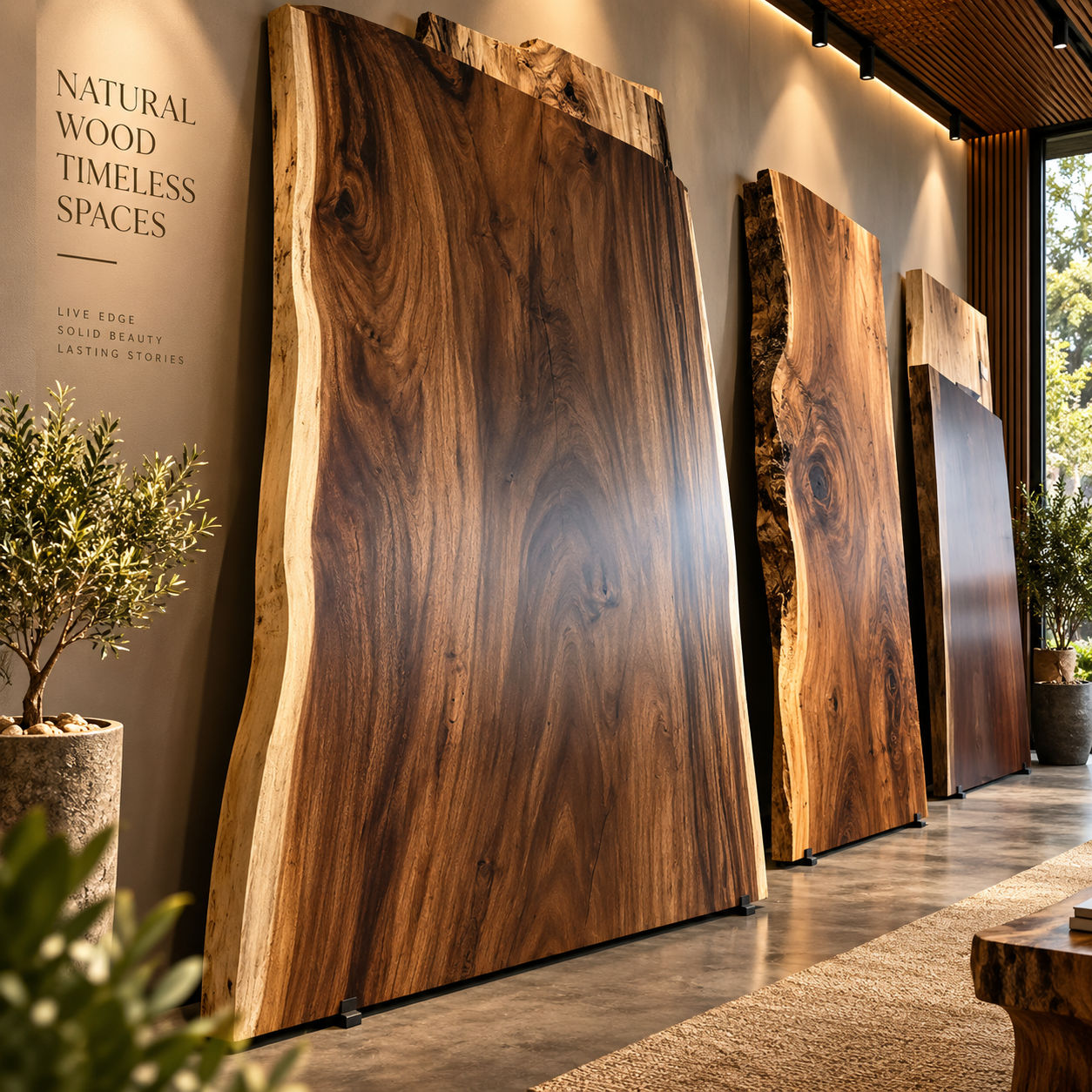 Wood Slab Collection by Shizenta