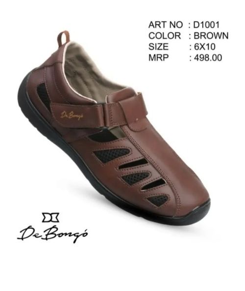 Buy VKC 2447, Brown, Comfort Sandal in 