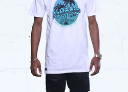 Bahamas Long Line T Shirt Ocean