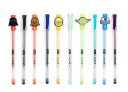 Yoobi x Star Wars Gel Pens with Charms, 10 Pack