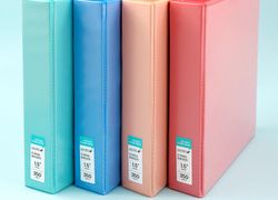 1.5 Inch Binder - 4 Pack, Multicolor