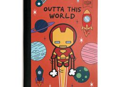 Yoobi x Marvel Iron Man Composition Book