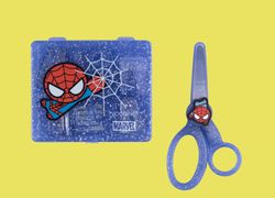 Yoobi x Marvel Spider-Man Mini Supply Kit & Kids Scissor Set