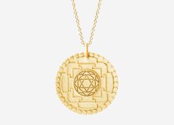 Yantra Grand Kette - Gelb