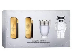 Paco Rabanne Men's Mini Set 4 x .17oz