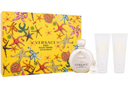 Versace Eros Women Set 3.4oz EDP 4pcs