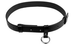 Black Leather Belt Elon