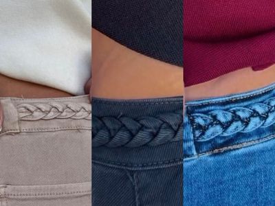 Jeans Trenza