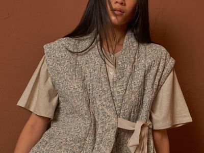 Chaleco kimono