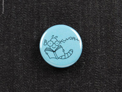 Bookworm Button