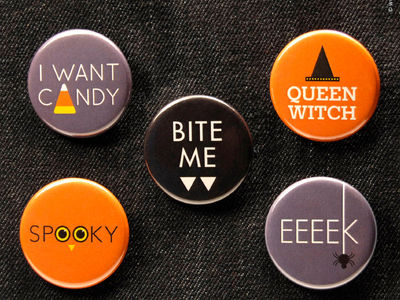 Halloween Buttons