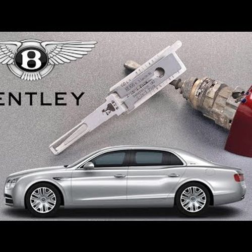 [1380] Bentley Flying Spur Door Lock Picked