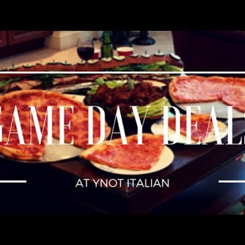 Ynot Italian's Big Deals for the Big Game