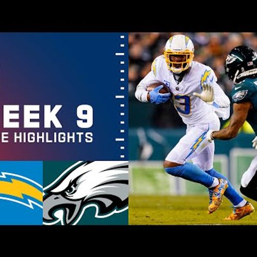 Chargers vs. Eagles Week 9 Highlights | NFL 2021