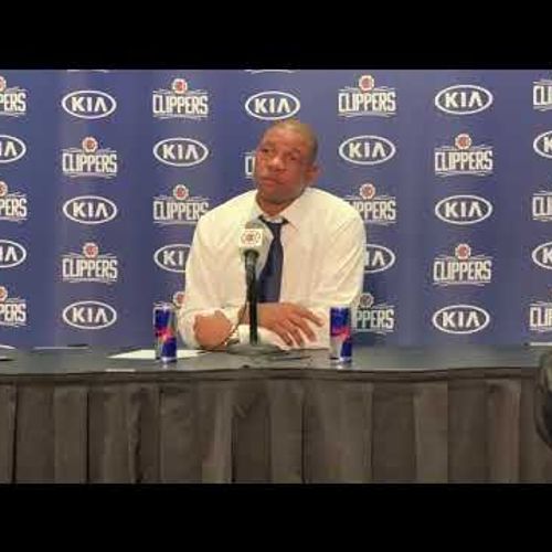 Doc Rivers Post Game remarks from Clippers vs Trailblazers game