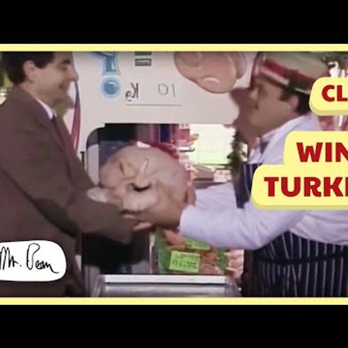 Guess The Turkey Weight COMPETITION | Mr Bean Funny Clips | Mr Bean Official