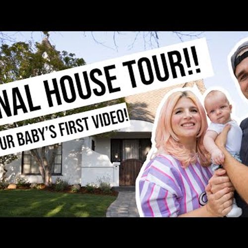 Final House Tour & Our Baby's First Video! | OMG We Bought A House