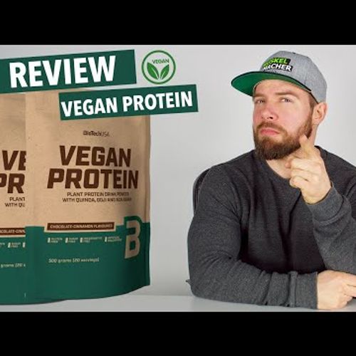 BioTech USA Vegan Protein 💪🏼🌱 im Review | Muskelmacher Shop