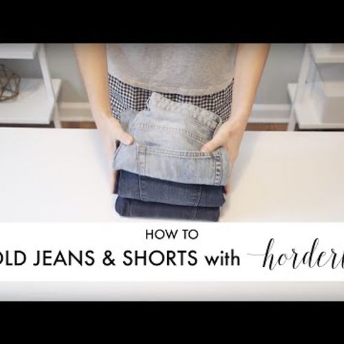 How To Fold Jeans & Shorts