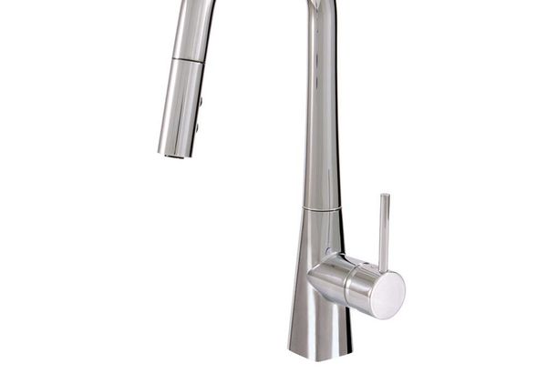 Aquabrass 7145N Baguette Pull-Out Spray Kitchen Faucet