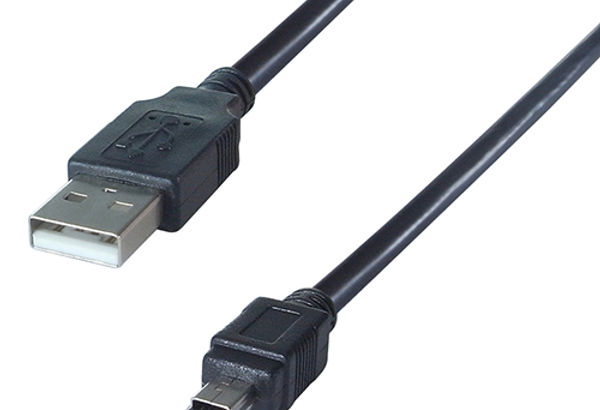 2m USB 2 Connector Cable A Male to B Mini Male – High…