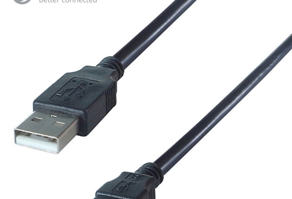 2m USB A male to micro USB male
