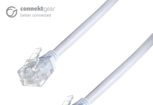 3m ADSL Broadband High Speed Modem Cable RJ11 Male to RJ11…