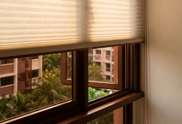 Motorised Honeycomb Blind