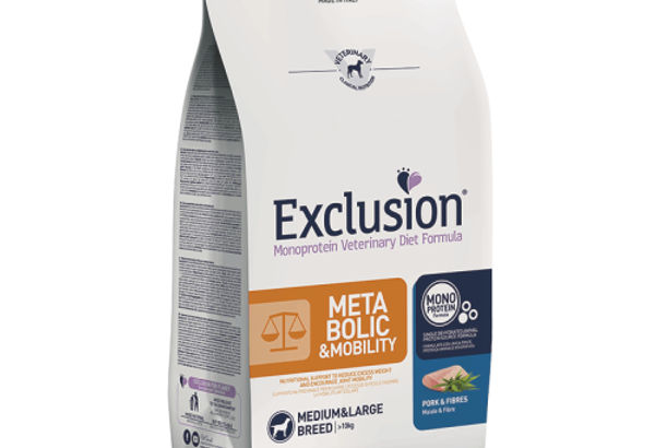 Exclusion Metabolic & Mobility Secco e Umido Cane