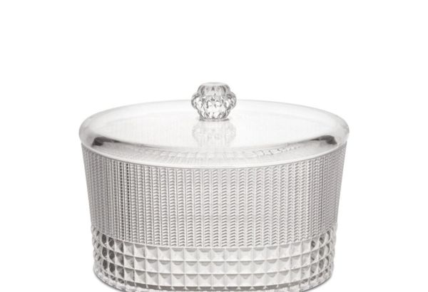 CHIC & ZEN Baleiro ou pote com tampa transparente