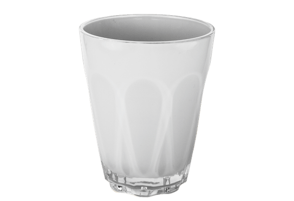 ACQUA Copo de acrílico branco