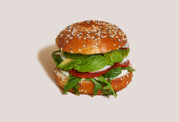 Bagel vegetal