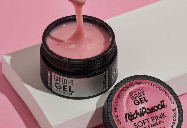 Gel Construção UV RickiParodi Soft Pink Rosa 50 ml