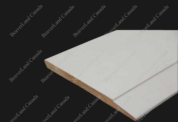 BB402-B7HWS Step Bevel Baseboard Primed White 7-1/4″…