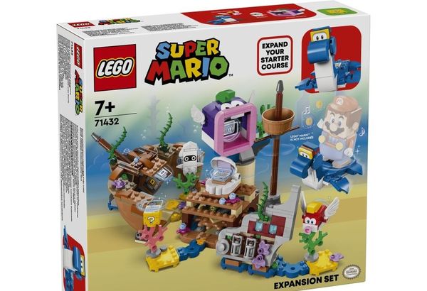 LEGO 71432 Super Mario Przygoda Dorriego we wraku – zestaw…