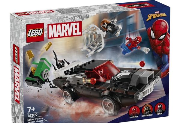 LEGO 76309 Super Heroes Spider-man kontra Muscle Car Venoma