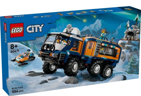 LEGO 60471 City Ciężarówka z laboratorium arktycznej…