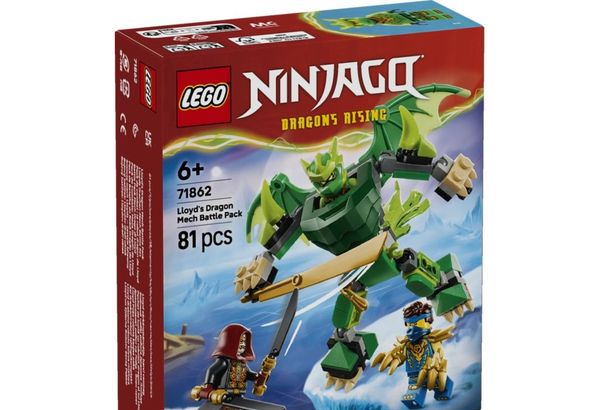 LEGO 71862 Ninjago Smoczy mech Lloyda – zestaw bitewny