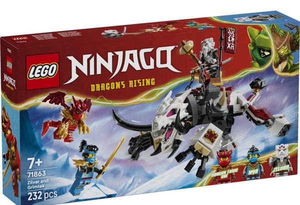 LEGO 71863 Ninjago Zilvar i smocza bestia Grimtak
